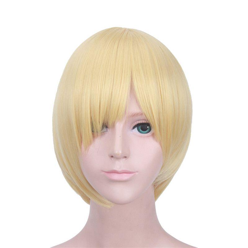 

On Yuri Ice Yuri Plisetsky Cosplay Coat Jacket Costume Set Sportswear Wig Wig Only,30cm/11.81in