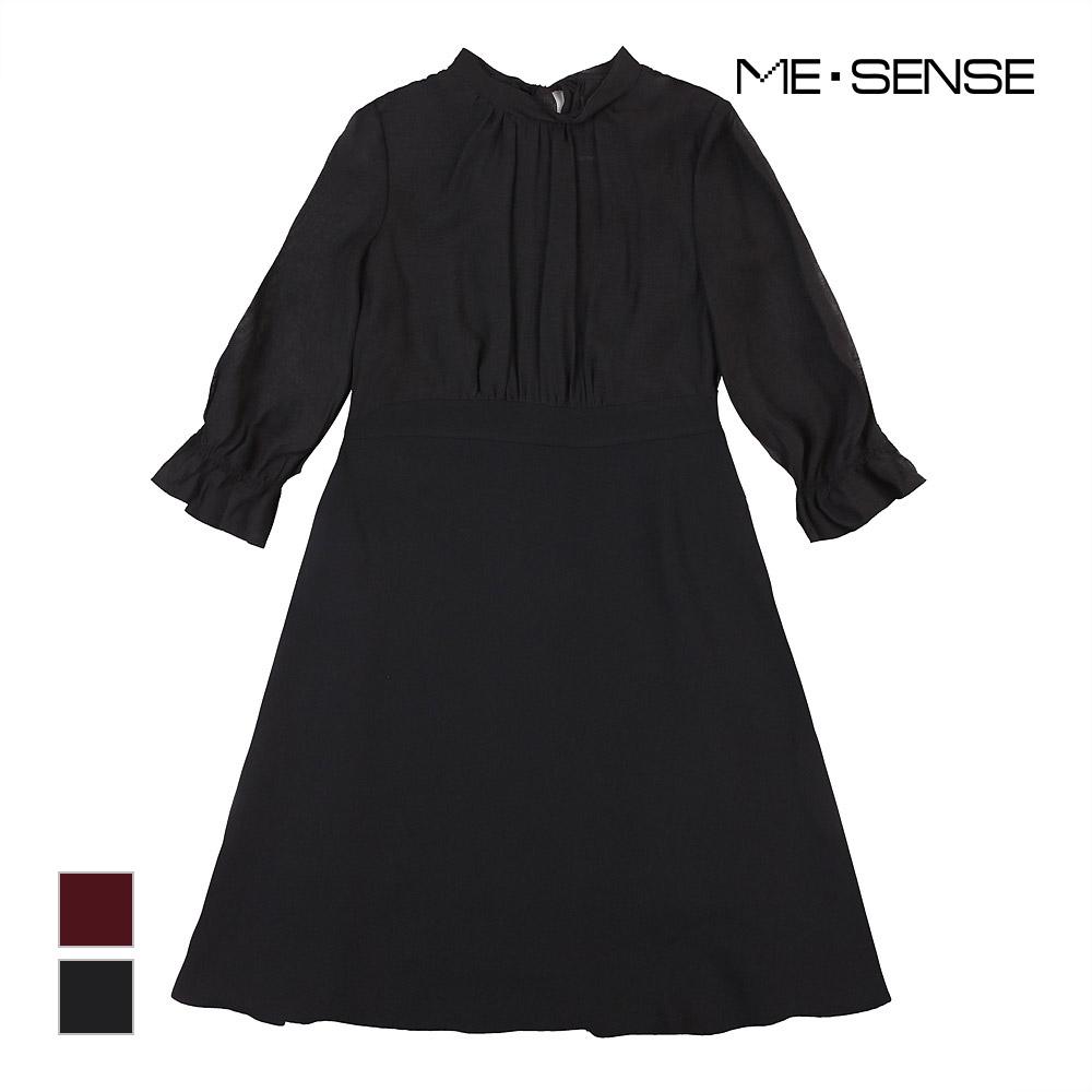 MESENSE See-Through Sleeve Dress_Mb18Opm108Z