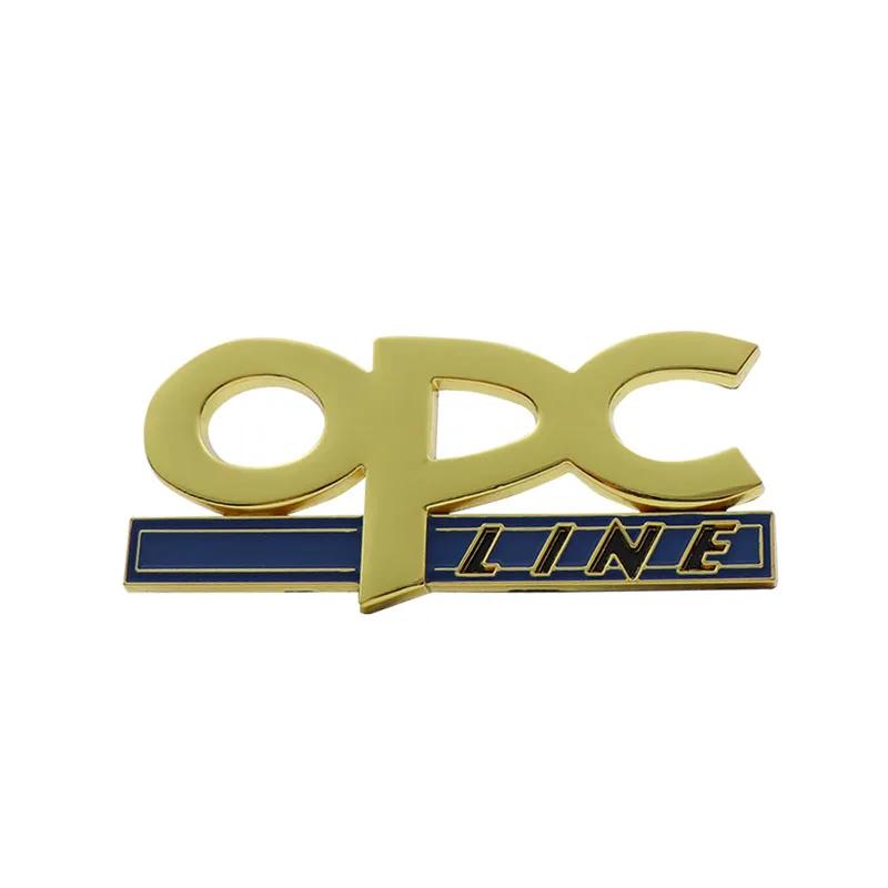 Car Styling OPC LINE for Astra G H J K F Corsa D Zafira B Insignia Mokka Regal Car Hood Fender Rear Decal Emblem Badge Sticker