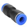 40Pcs Quick 6mm OD Plastic Pneumatic Push Connector Air Line Fittings