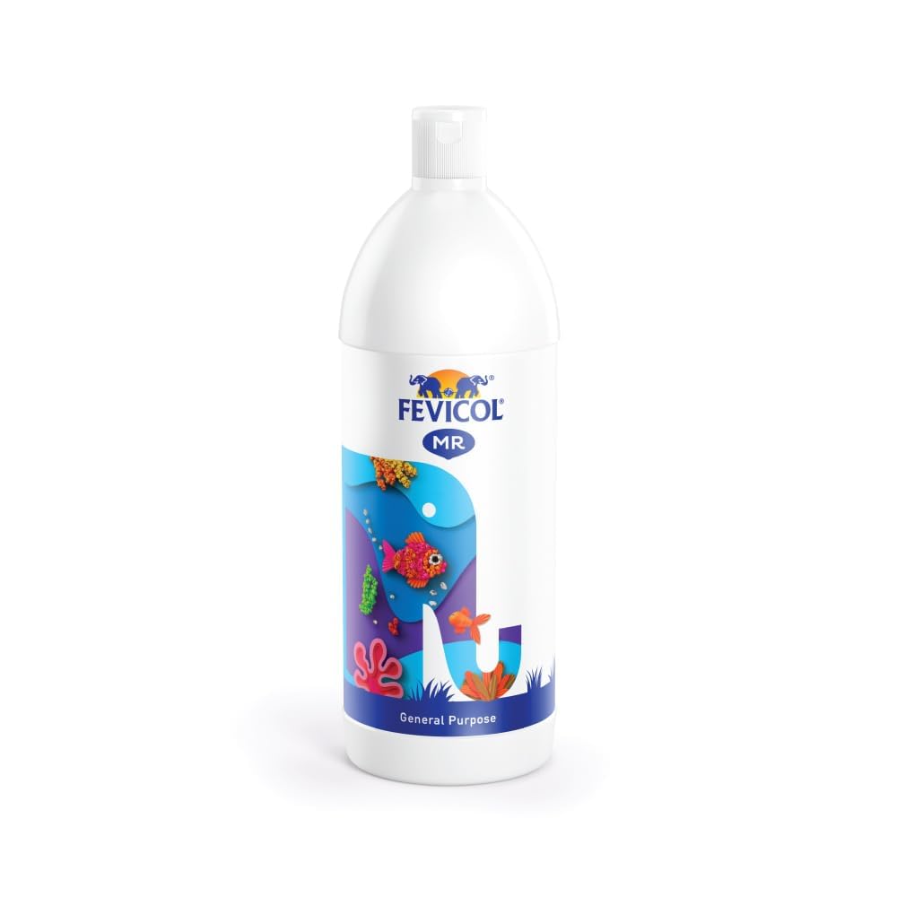 

Fevicol MR Craft Glue 1KG Multi Surface Adhesive for DIY Art & Craft, School Projects, Kids, Students Easy Use