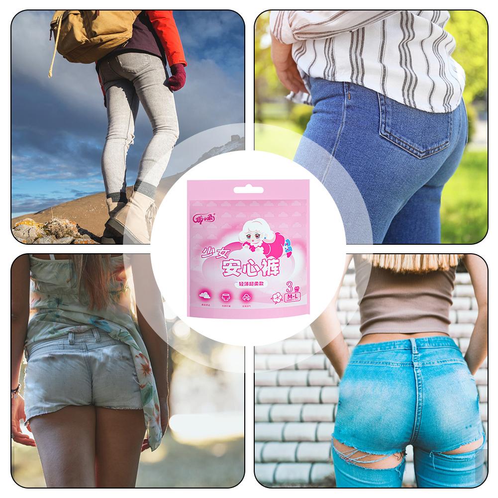 Women's Disposable Menstrual Underpants High Elastic Leakproof Quick Absorption Menstrual Underpants For Nighttime Postpartum