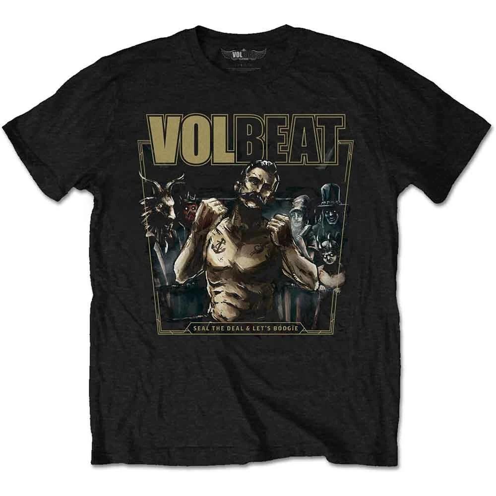 Band Monkey Volbeat Unisex T-Shirt Seal The Deal L