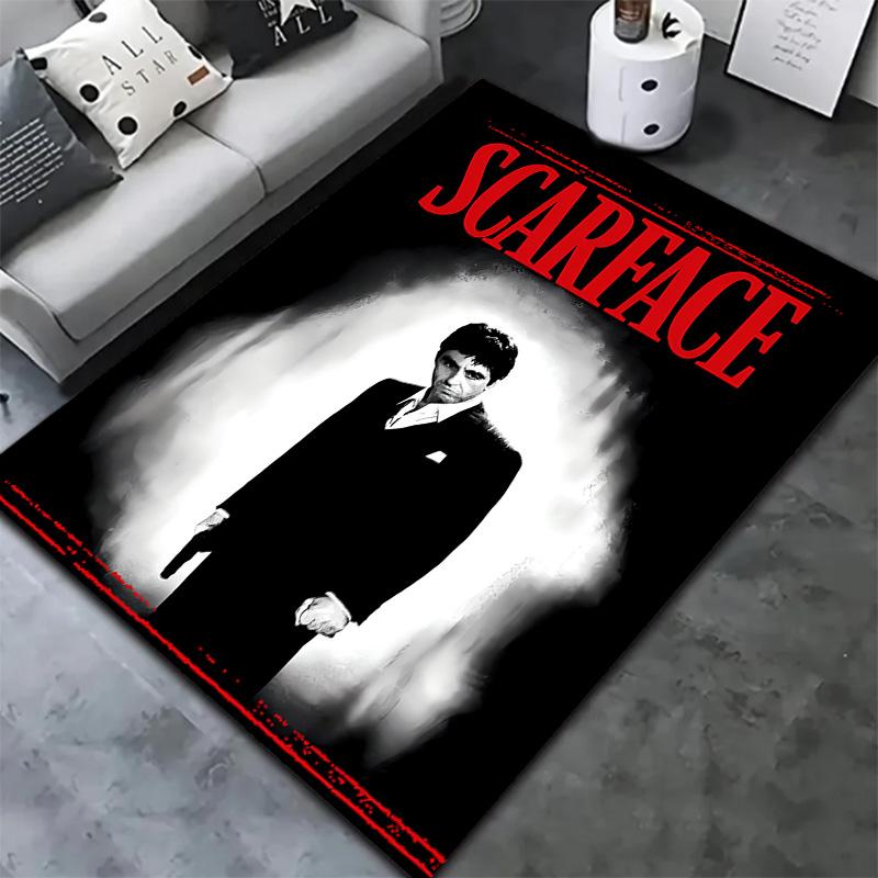 Scarface Carpet Rug For Living Room Bedroom Home Sofa Decoration Kids Play Nonslip Floor Mat