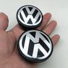 4pcs 56mm 65mm Car Emblem Wheel Hub Center Hubcap Cover for VW Volkswagen Golf Jetta Polo Passat Touran CC 3B7601171 1J0601171