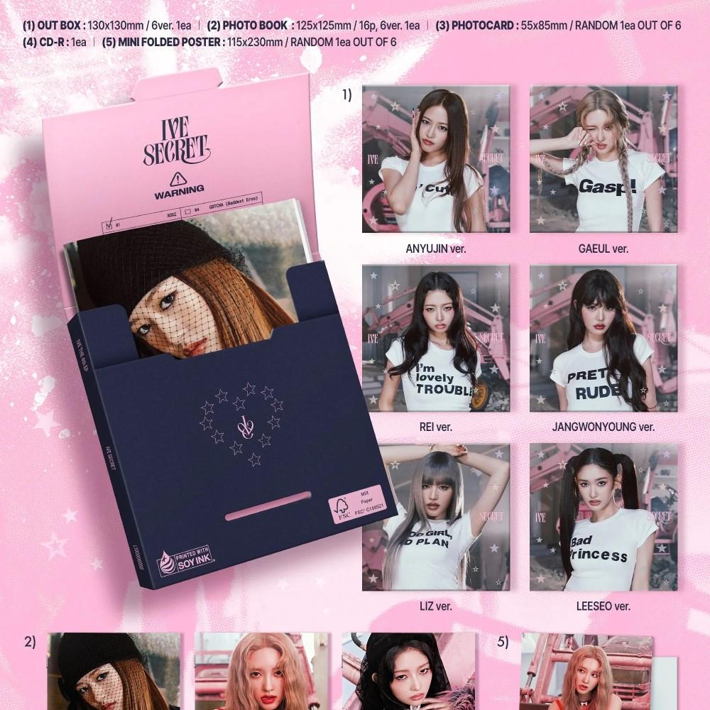 IVE [IVE SECRET] 4º Mini Álbum DIGIPACK