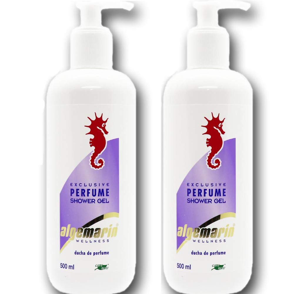 Algemarin Perfume Body Soap 500ml x 2 bottles (pump type)