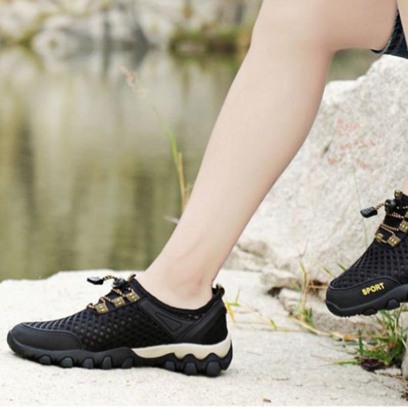 Mesh Shoes for Men Sneakers Spring Breathable Jogging Men's Platform Shoes Outdoor Low-top Non-slip Men Shoes Zapatillas Hombre