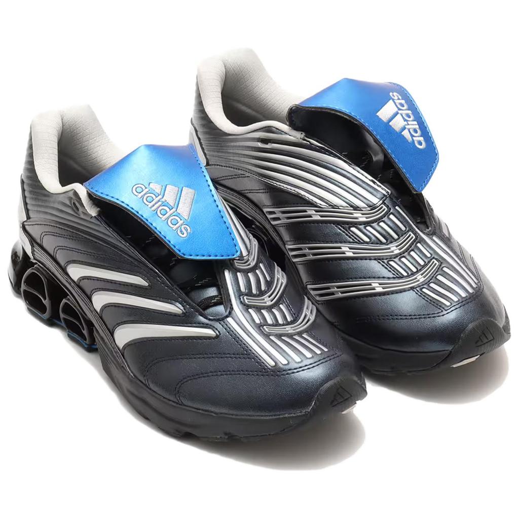 Adidas Atmos X Predator Megaride Blue Spirit Unisex Sneakers Black Silver-Metallic Core-Black JQ2579