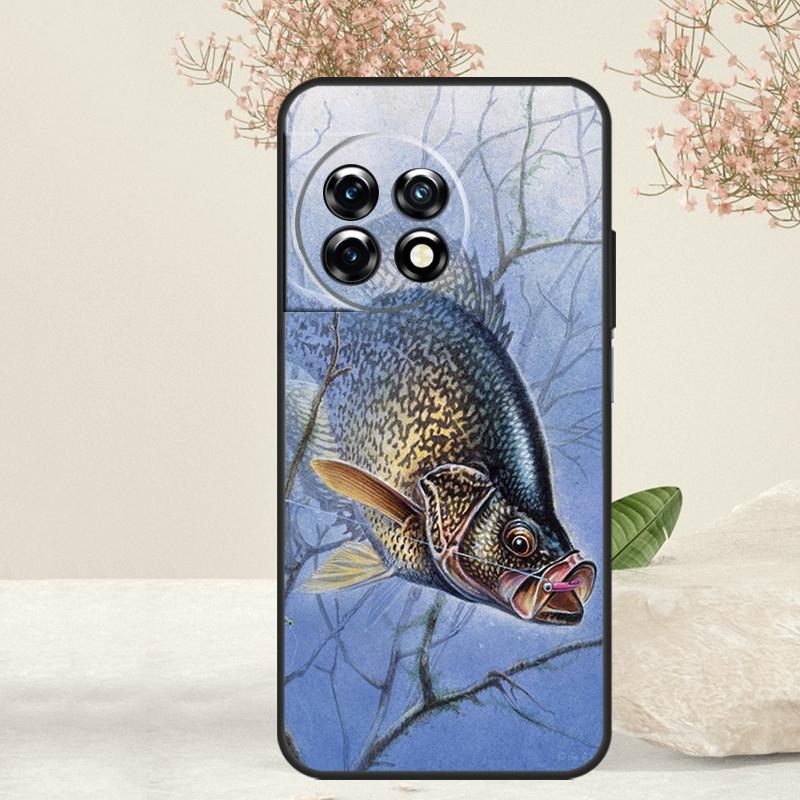 Art Fishing Lure Case For OnePlus 15 13 12 11 13T 13R 12R 15R 10T 8T 10 Pro Nord 5 CE 4 3 2 Lite N20 N30 Cover