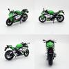 Kawasaki Scale Alloy Motorcycle Collectible With Static Design For Gift And Display