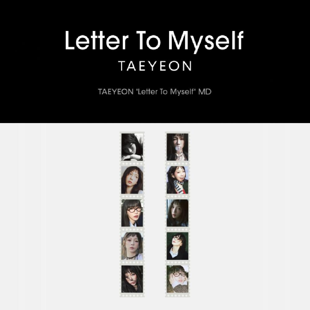 

Предварительный заказ набора клейкой ленты с надписью «Письмо себе» от TAEYEON
