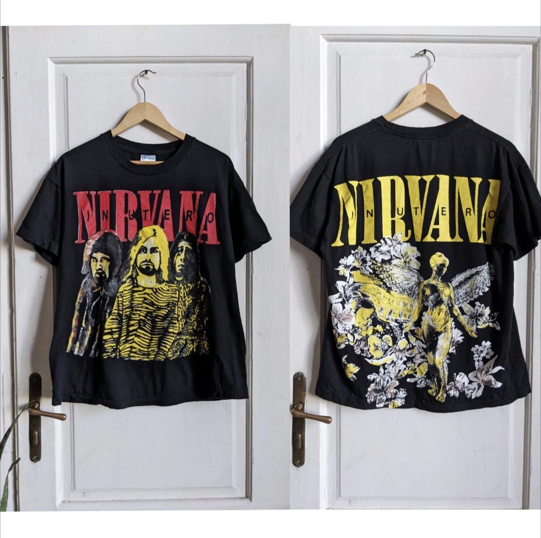 Vintage Nirvana In Utero T-Shirt Merch XXXL