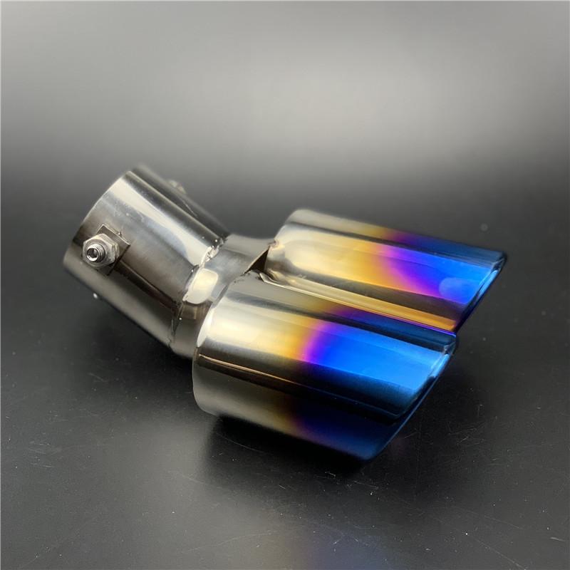 Car styling Exhaust Pipe tube Case For SEAT Ibiza Leon Toledo Arosa Arona Alhambra Exeo FR Supercopa Mii Altea Cordoba cupra