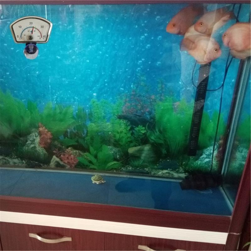 Liquid-In-Glass Aquarium Thermometer for Aquarium FishTank Accurate Floating Laboratory Thermometer