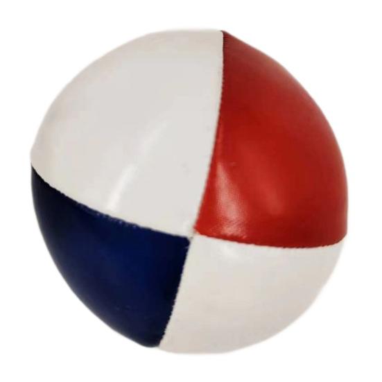 

PU Leather Juggling Balls Multi-Color Contrasting Design Rebound Ball Professional Smooth Grip Beginner Practice Balls for Stress Relief Office and