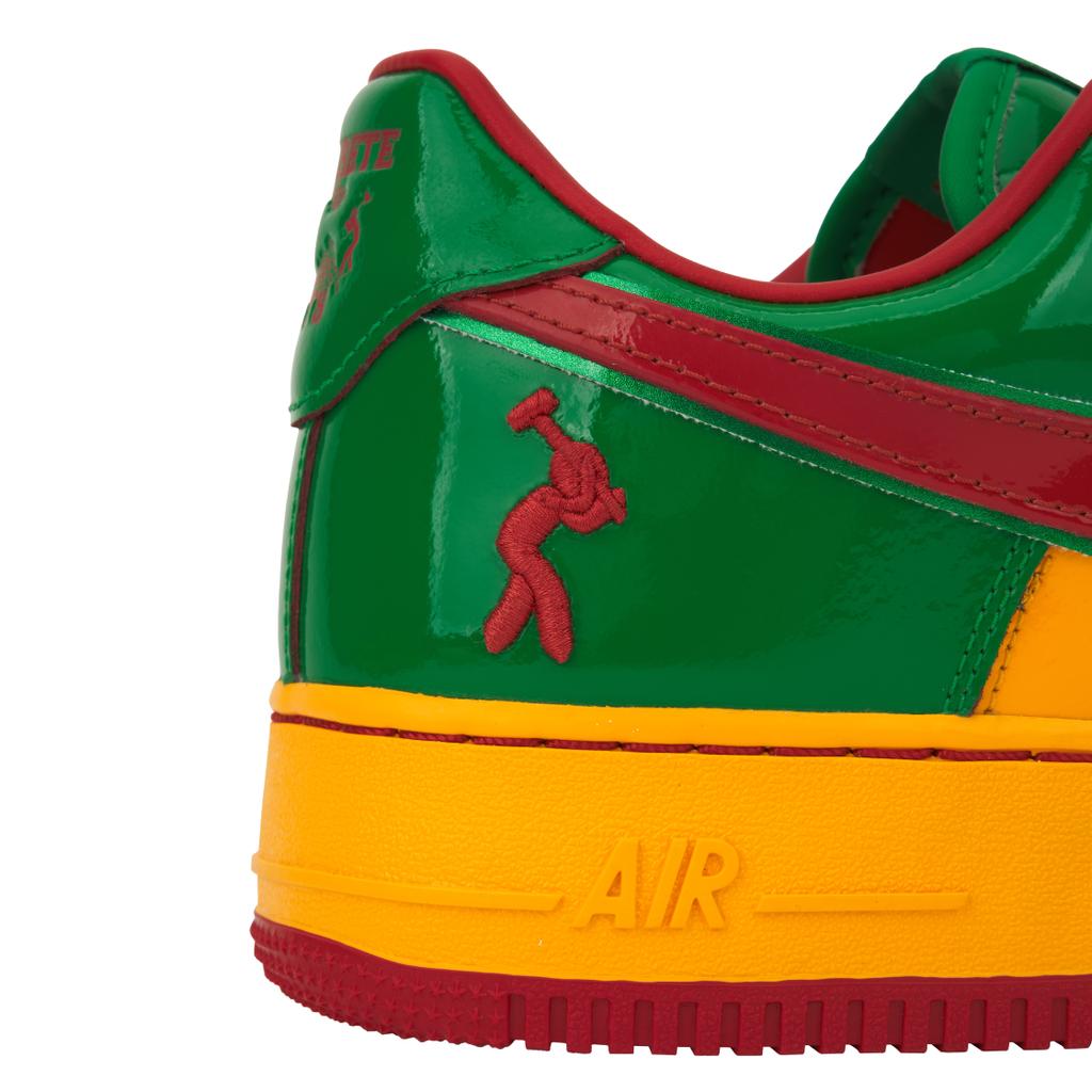 Lil Yachty X Nike Air Force 1 Low Concrete Boys - Lucky Green Unisex Sneakers Mystic-Red University-Gold IH4383-300