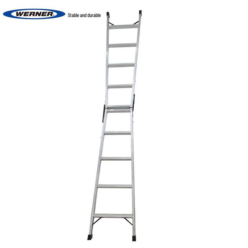 Werner Aluminum A-Frame Folding Ladder