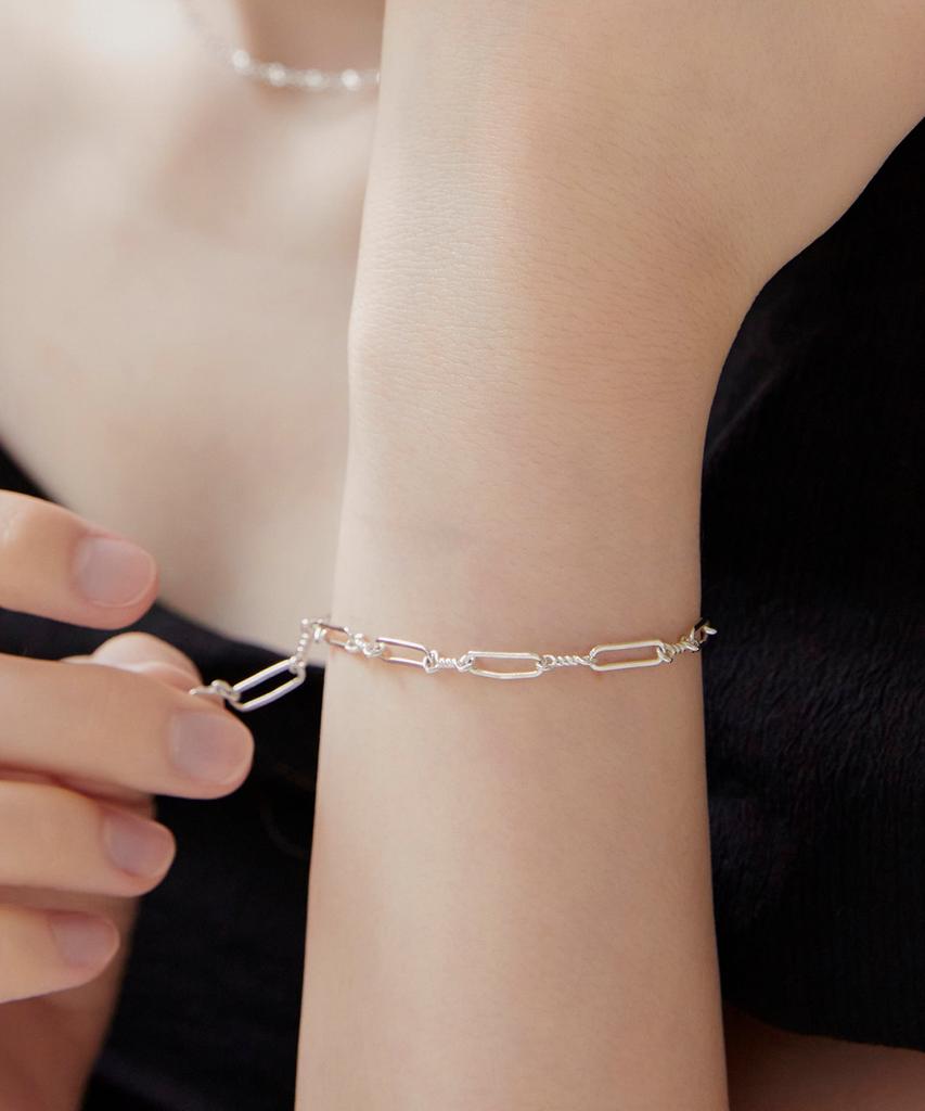 Dmoment Taylor Silver Bracelet (925 Silver)
