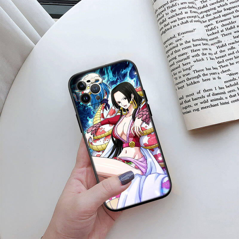 MH111 One Piece Boa Hancock Phone Case for Motorola Moto Edge 60 60s 70 G86 G56 G54 E14 G04S G45 G54 G64 S30 S50 X30 X40 X50 Pro Power Tylus