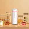Mini rychlovarná konvice na 220 V 450 ml multifunkční nahřívací šálek šálek na dušení Hrnec na konzervování zdraví Termo konvice Přenosná cestovní konvice