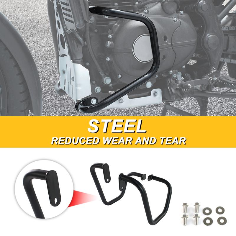 For Royal Enfield Himalayan 2016-2023 Scram 411 2022 2023 2024 Motorcycle Engine Highway Guard Crash Bar Bumper Frame Protection