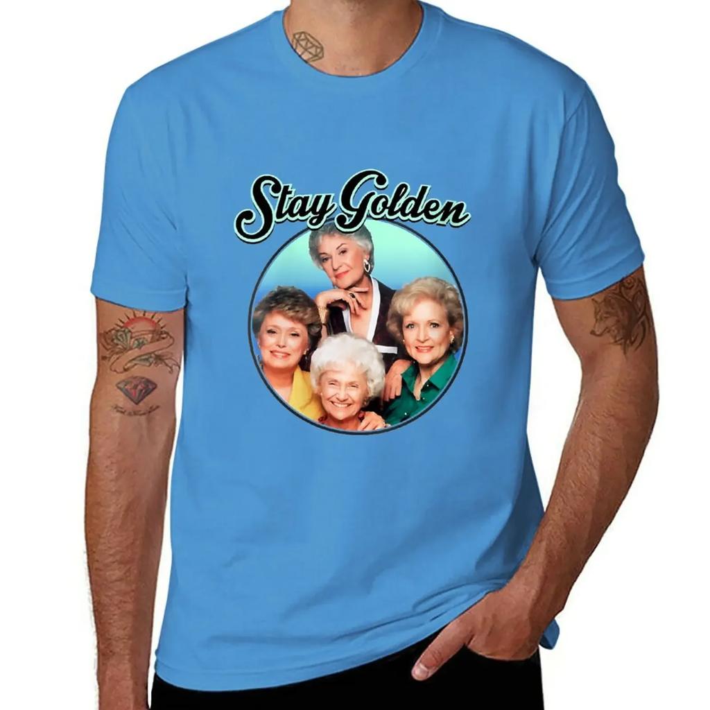 Vier reife Frauen TV-Show 80er 90er Fans Geschenke T-Shirt tees süße Oberteile Herren lang T-Shirts