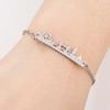 Stainless Steel Bracelet with Scenic Pendant - Fashion for INS Girls
