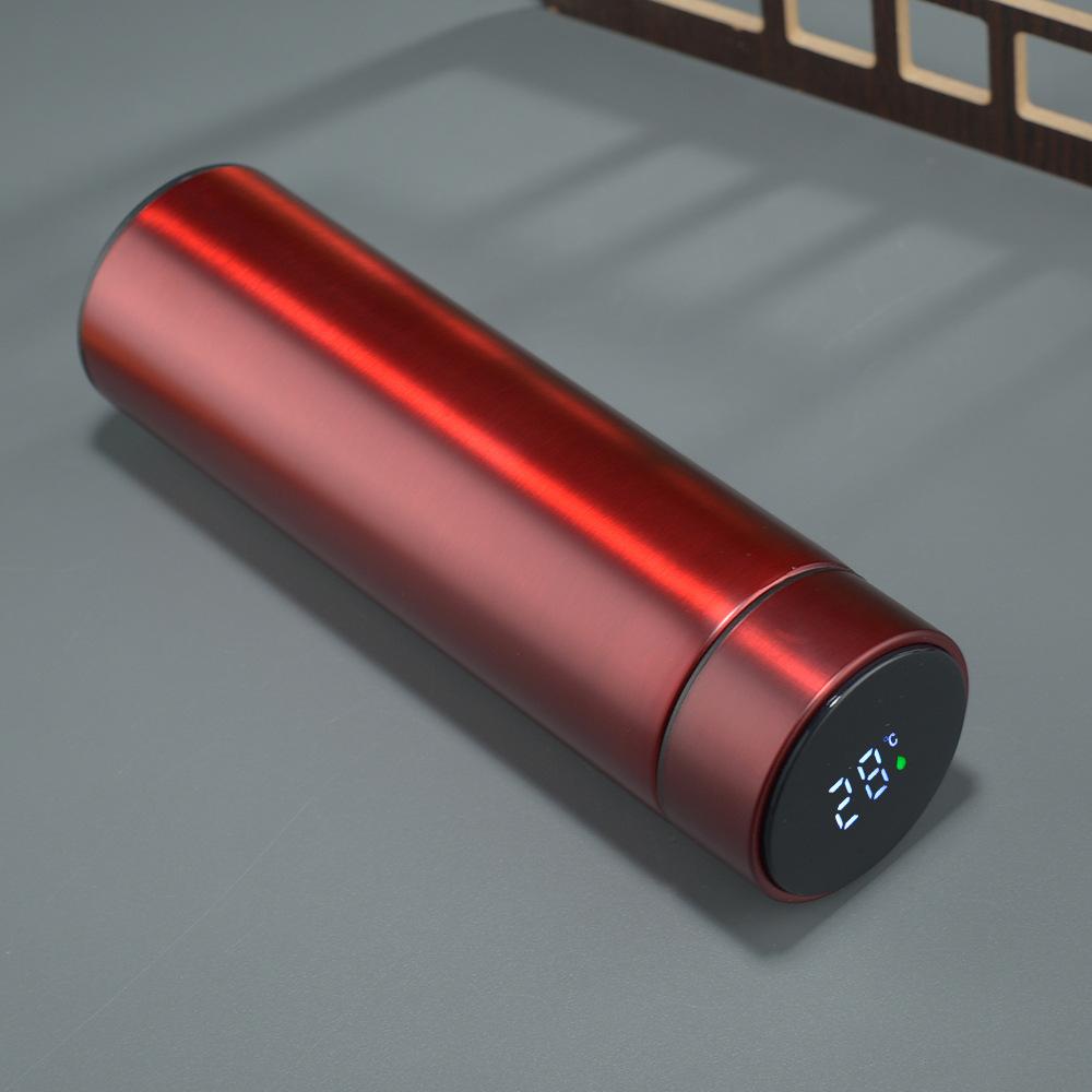 Smart Thermos Cup With Temperature Display 304 Stainless Steel Thermal Insulation Water Cup, Male Digital Display Thermos Cup
