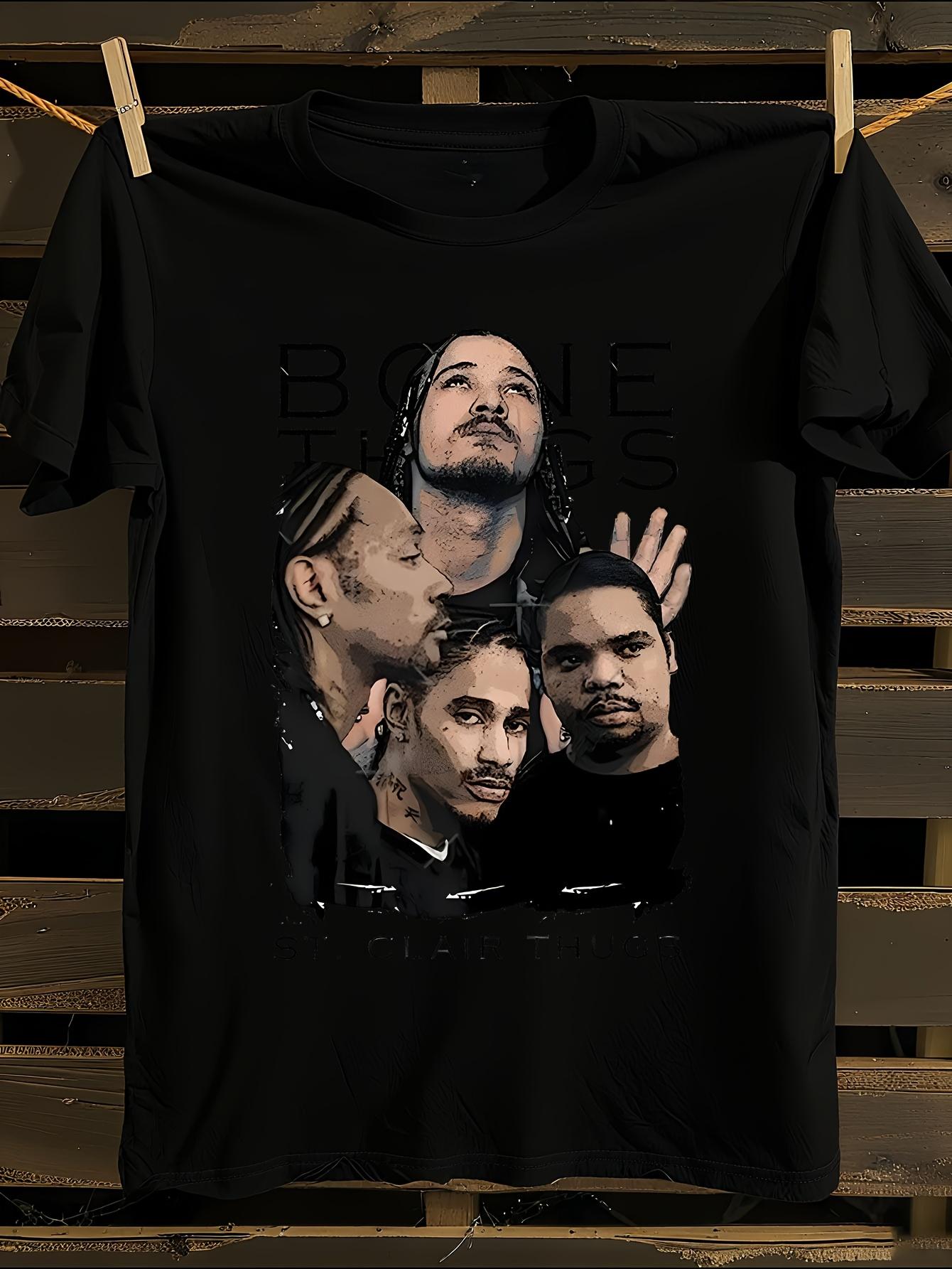 Bone Thugs N Harmony Skull Graphic T-shirt XXXXL