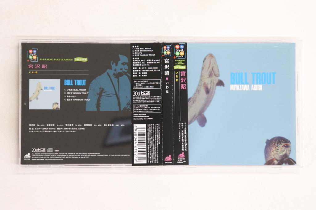 CD AKIRA MIYAZAWA - BULL TROUT THCD026 THINK! 2006 Japan Obi Jazz Used