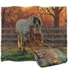 Wild Wings Silky Mother And Child Supersoft Blanket