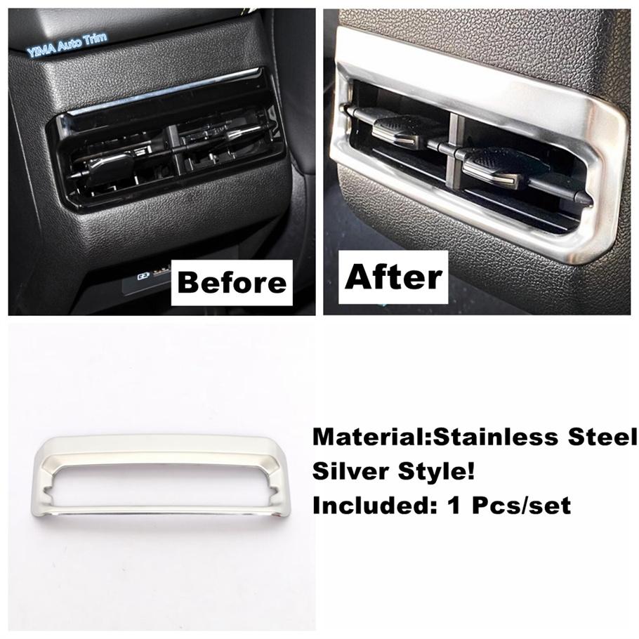 Car Silver Dashboard Air Outlet / Gear Shift Box / Window Lift Button Cover Trim Accessories For Geely Coolray sx11