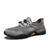 Fashion Outdoor Mesh Men Sneakers Slip On Men Loafers Breathable Summer Casual Shoes For Men Lightweight Camping Hiking Shoes