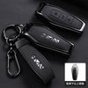 Car Zinc Alloy Leather Key Case Cover Holder Chain for Chery Icar 03 Icar03 AIQAR EQ7 EQ5 EQ3 JAECOO J6 J7 J8 Key Protective