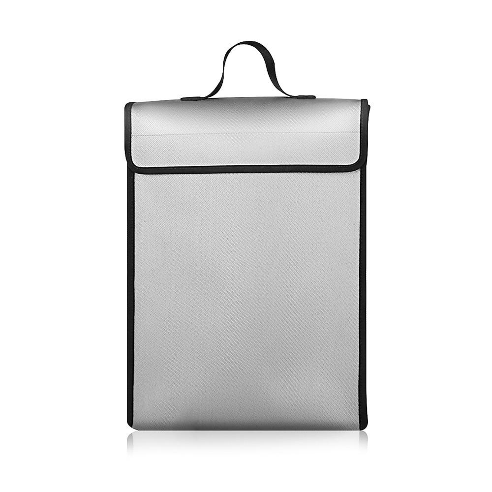 Large Capacity Safe Bag 1200℃ Heat Rating Heat Insulation Bag Secure Storage Bag Cash Storage