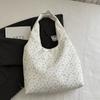 Sweet Versatile Lace Floral Women's Shoulder Bags Large Capacity Commuter Ladies Underarm Vest Bag Casual Female Handbags Tote