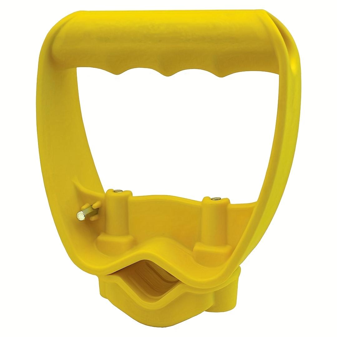 

1pc Back Saving Tool Handle Labor-Saving Ergonomic Shovel Or Rake Handle Attachment Hand Tool Yellow жёлтый