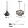 for Dremel 15/60pcs Wire Wheel Cup Brush Set Crimped Stainless Steel Die Grinder Rotary Electric Drill  Polishing Dremel Tool
