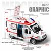 Truck And Fire Ambulance Car Models With Acousto Optic Design For Kids Gift