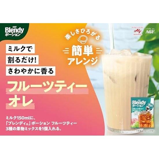 AGF Blendy Potion Fruit Tea Three Mix 6 pieces 12 bags Concentrated Black