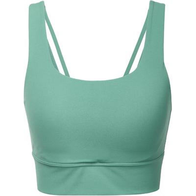 Zenvy Air Series Longline Solid Quick-Dry Casual Sports Underwear Women Underwear Coastal-Blue DO6620361