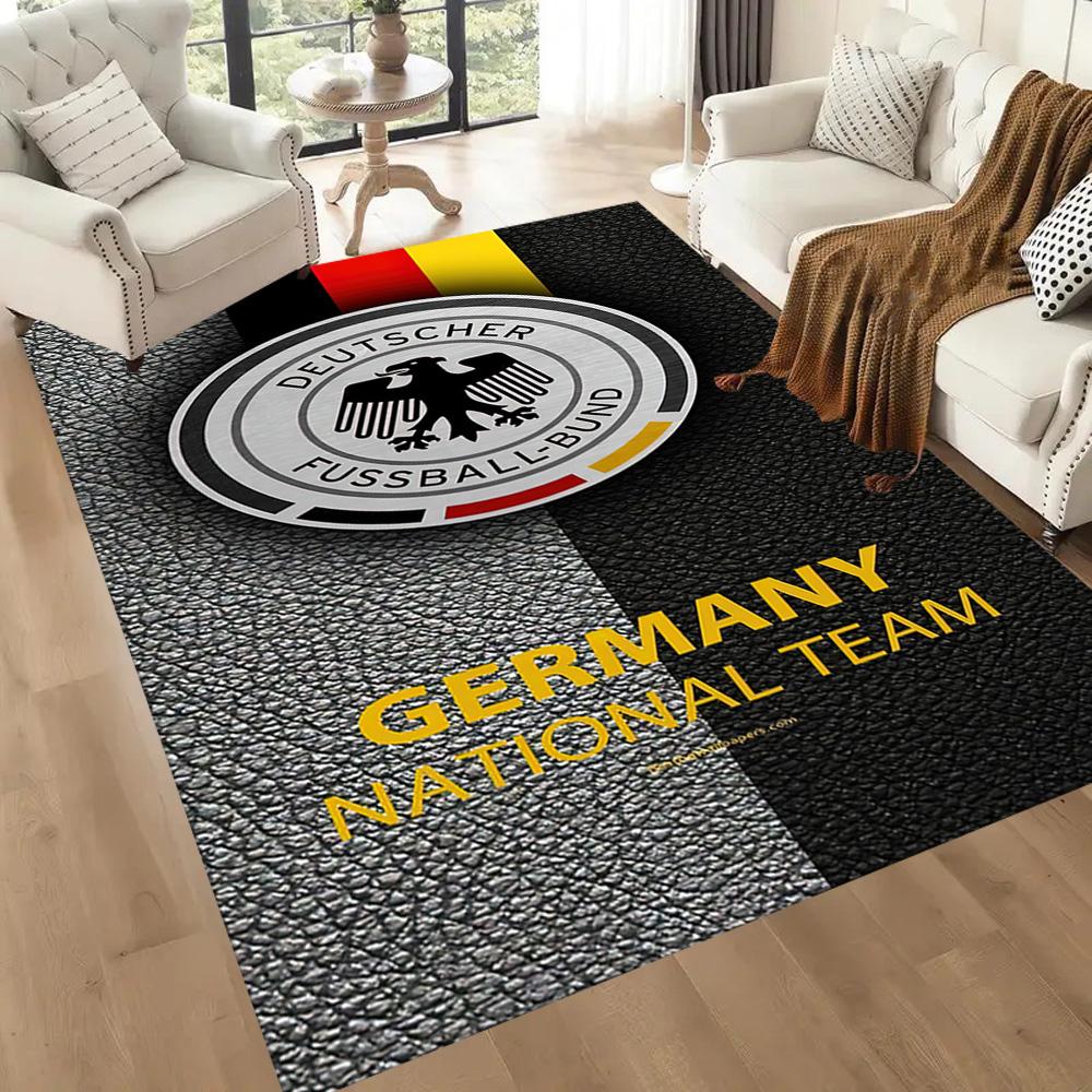 Deutscher Fussball-bund Style Square rugs are a great choice for living rooms, bedrooms, home décor, and as gifts.
