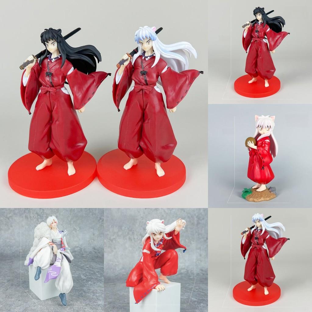 Inuyasha Pvc Figure Set With Assembled Design For Anime Collectors