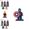Superhero Building Blocks Toy Set With Diy Assembly For Kids Collectors