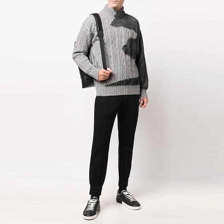 EMPORIO ARMANI FW21 Knitted Sweatpants Men's 8N1P72-1JBTZ-0999