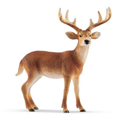 Schleich Weißwedelhirsch Figur SL14818, 1 Stück, beliebtes Spielzeug in Korea