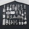 Vintage Music Instrument Charms Alloy Pendant DIY Bracelet Necklace Keychain Craft Jewelry Supplies