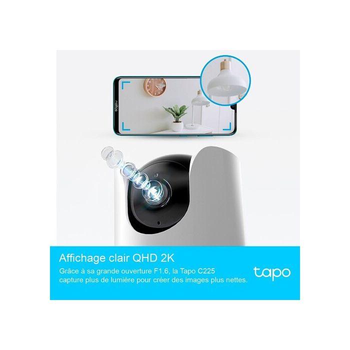 Caméra de Surveillance - TP LINK - Tapo - C225 - 2K QHD - AI panoramique 360° - Capteur Starlight
