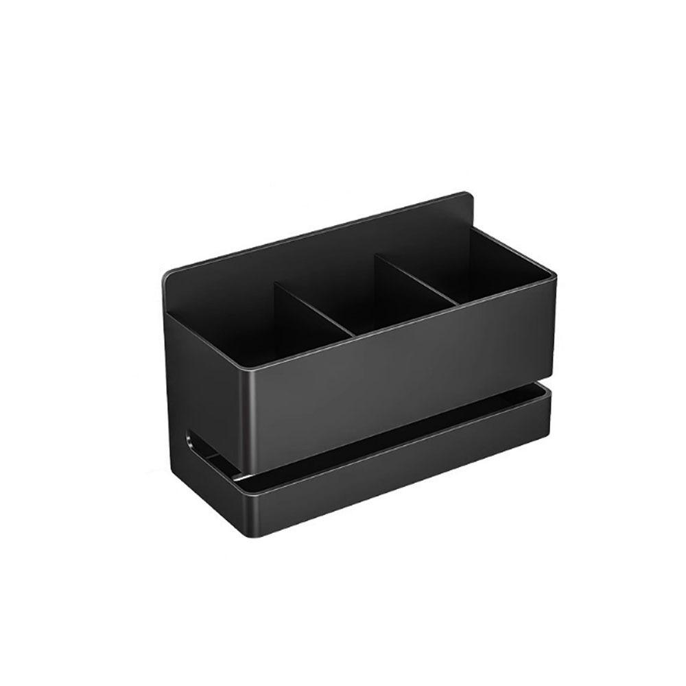 Wall Mounted Toothbrush Holder Punch Free Razor Storage Rack Practical Toothpaste Holder  Kitchen